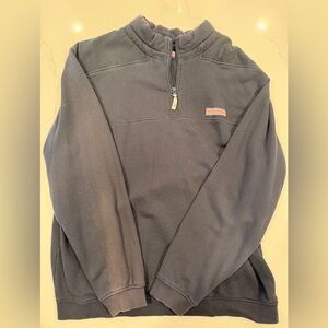 Vineyard Vines Mens XXL navy quarter zip pullover
